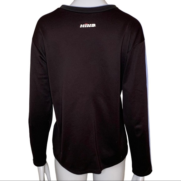 HIND Set of 2 Vintage Athletic Tops Long Sleeve Running Workout Size Medium - Picture 8 of 15